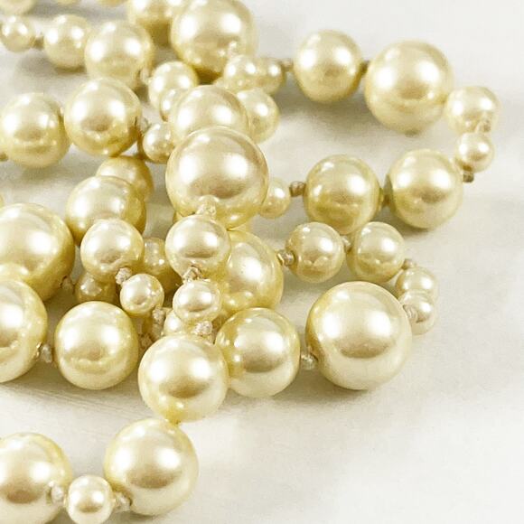 J. Crew Graduated Pearl Long Necklace - Picture 3 of 7
